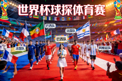 世界杯球探体育赛国家队入场仪式